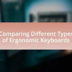 Comparing Different Types of Ergonomic Keyboards