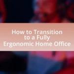 How to Transition to a Fully Ergonomic Home Office